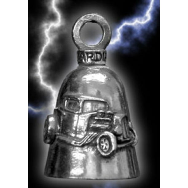 VINTAGE HOT ROD MOTORCYCLE BIKER GUARDIAN BELL PROTECT YOUR RIDE FROM EVIL